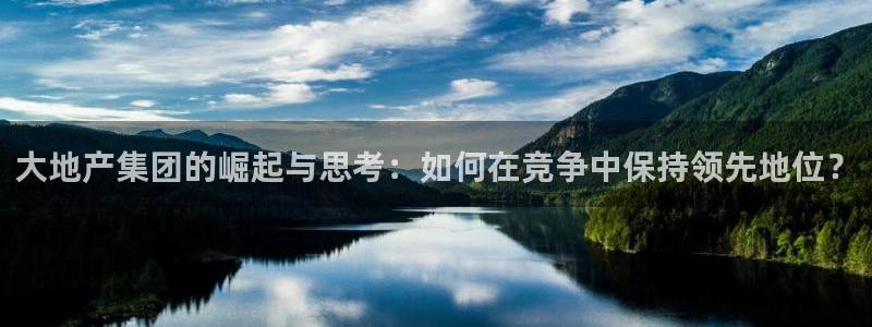 风暴娱乐记：大地产集团的崛起与思考：如何在竞争中保持领先地位