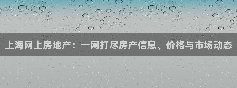 菲律宾风暴娱乐集团：上海网上房地产：一网打尽房产信息、价格与