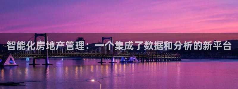 风暴娱乐左5指尖：智能化房地产管理：一个集成了数据和分析的新