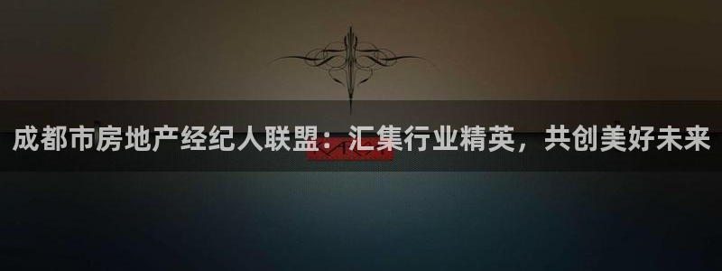 风暴娱乐上5指尖：成都市房地产经纪人联盟：汇集行业精英，共创