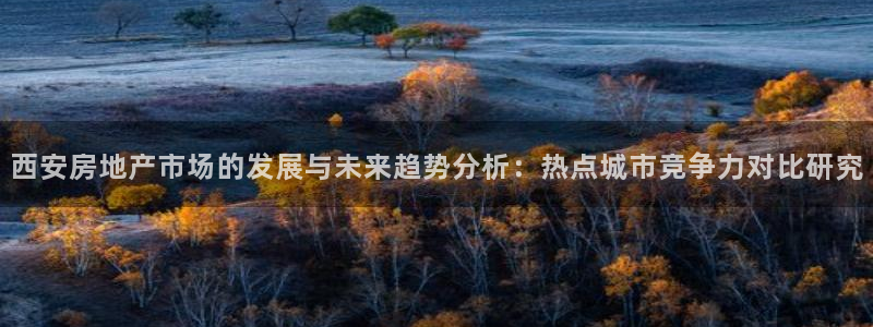 光风暴娱乐：西安房地产市场的发展与未来趋势分析：热点城市竞争