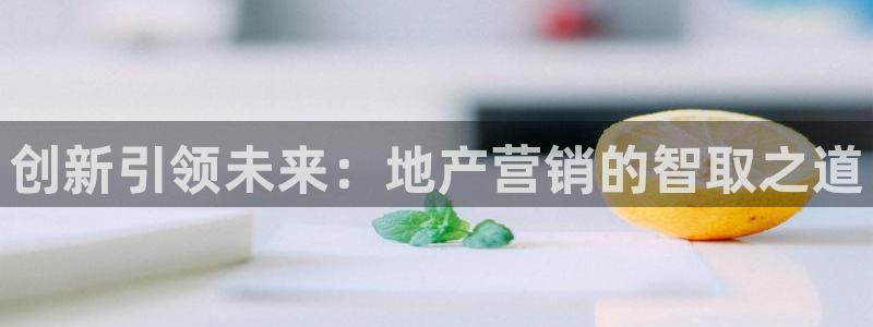 风暴娱乐线路：创新引领未来：地产营销的智取之道