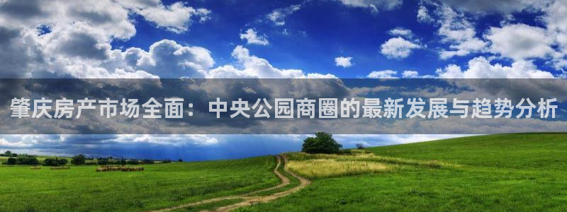 风暴娱乐平台官网登陆：肇庆房产市场全面：中央公园商圈的最新发