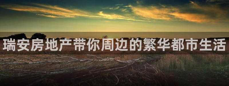 娱乐风暴合集：瑞安房地产带你周边的繁华都市生活